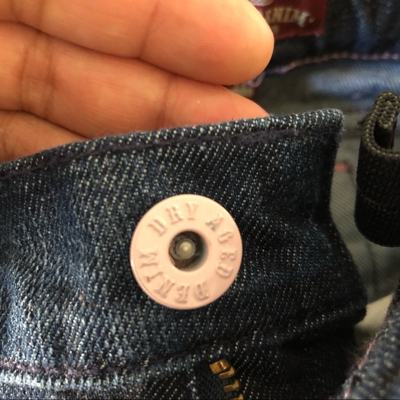 Dry Age Jeans baby james jeans pink crystal bandit Size 4 bling - Picture 7 of 12